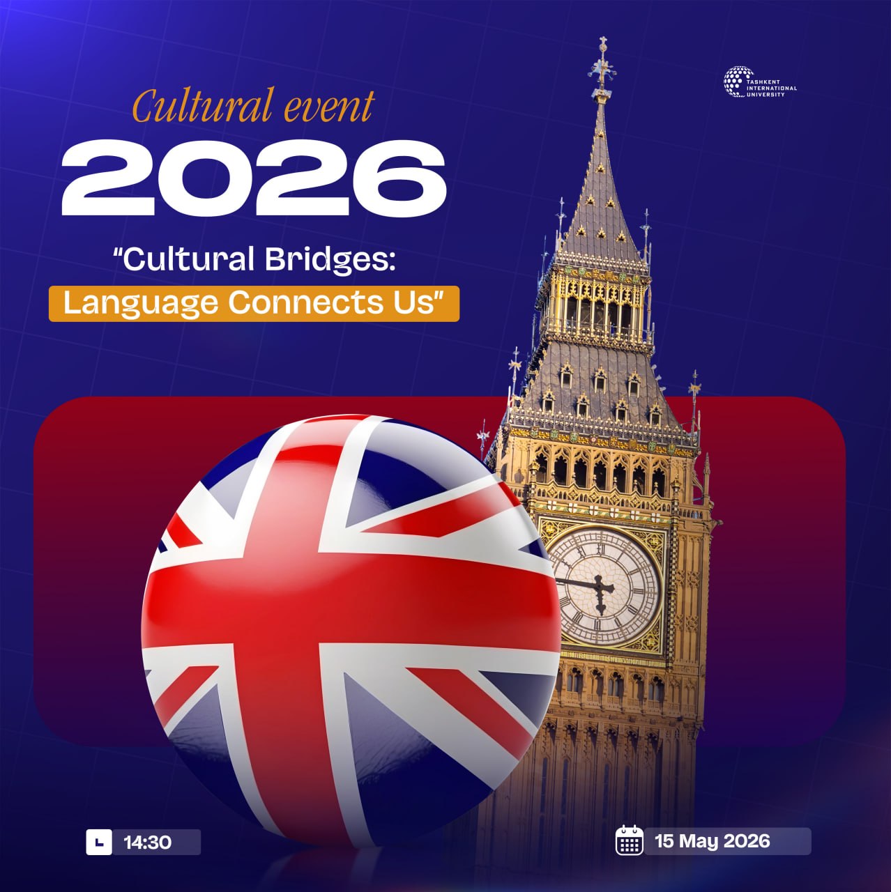 Cultural Event 2026: “Til bizni bog‘laydi” madaniy tadbiri