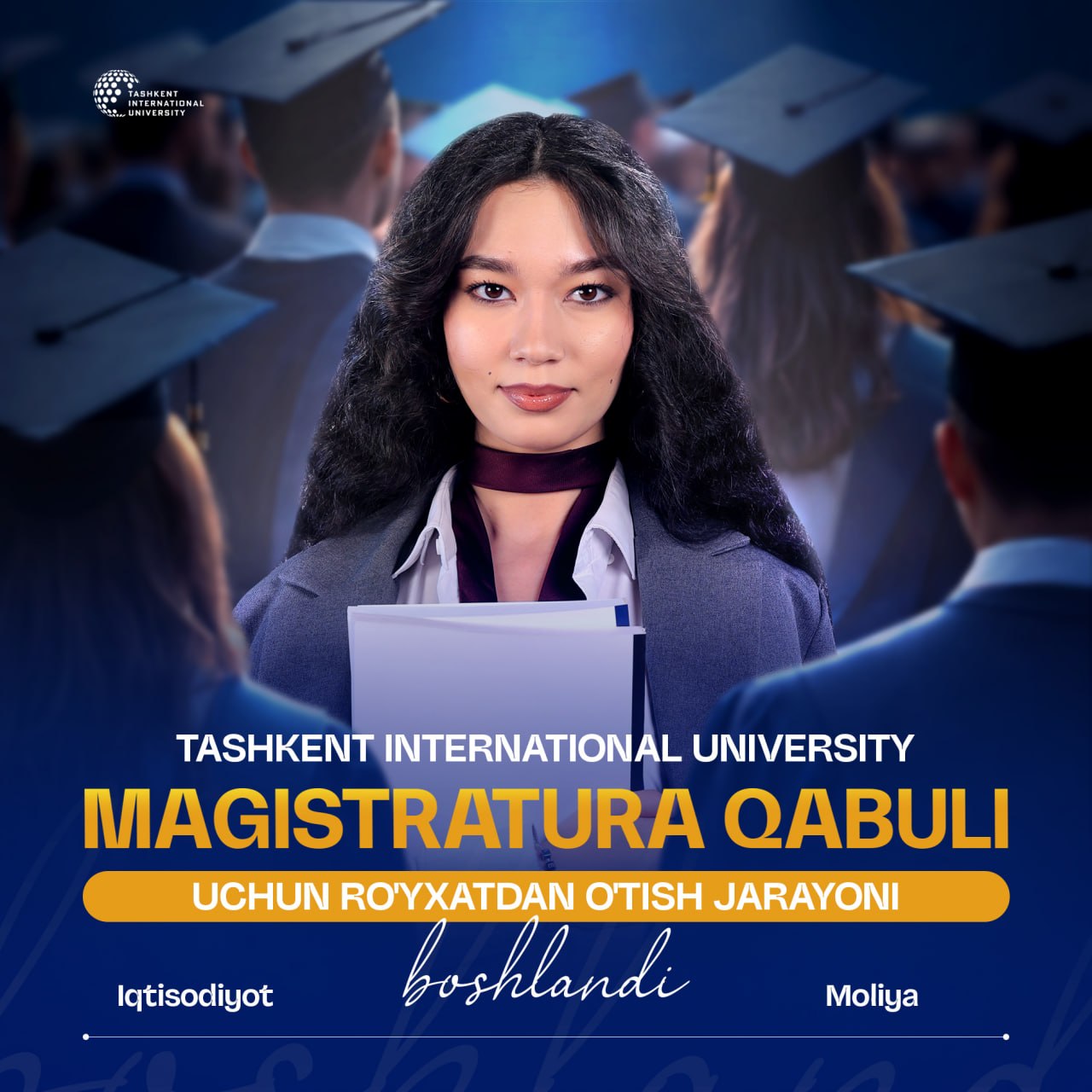 TIUda 2026/2027 o‘quv yili uchun magistratura qabuli boshlandi